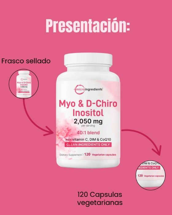 MYO AND DE CHIRO INOSITOL
